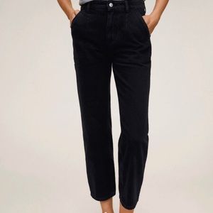 Mango Cropped Dart Jeans